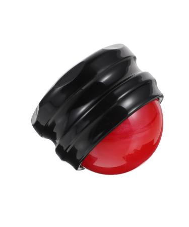 Homsfou 1stk massage globe Hand-held training ball yoga massage ball rolling pearl self-fitness accessory fitness exercise ball handheld gymnastics ball massage device accessories art resin 6.5x6.1cm red