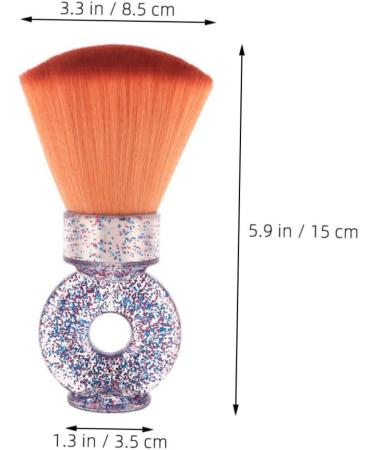 DRESSOOS Cleaning Hair Brush Hair Salon Shave Brush Small Barber Brush Barber Neck Duster Barber Accessories Hairdressing Neck Brush Hair Cutting Brush Child Plastic For Men Duster Brush - Buy Online on GoSupps.com