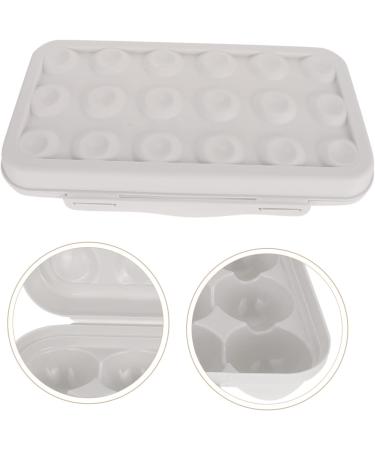 Alipis 3pcs Egg Storage Box Small Refrigerator for Room Display Egg Organizer Decorate Portable re-usable - Buy Online on GoSupps.com
