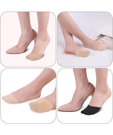 Sosoport Forefoot Socks - 4 Pairs Invisible Sweat-Absorbent Cushions for Women | Comfortable & Durable International Shipping - Buy Online on GoSupps.com