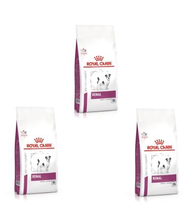 ROYAL CANIN Veterinary Renal Small Dogs | Pack of 3 | 3 x 500 g | Complete dietetic food for adult dogs | May help support renal function