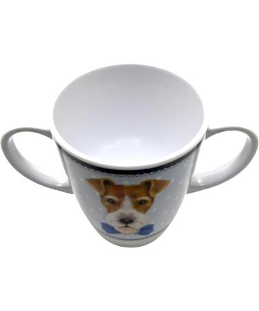 Rosa Lifestyle Lightweight Melamine Dog Mug - 400ml Capacity - Elderly & Mobility Aid - Buy Online on GoSupps.com