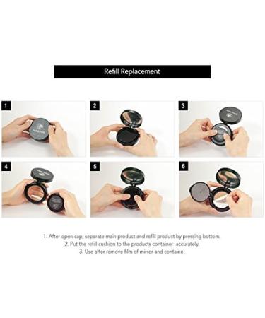 Son&Park Ultimate Cover Cushion #21 Light 118.3 grams - Buy Online on GoSupps.com