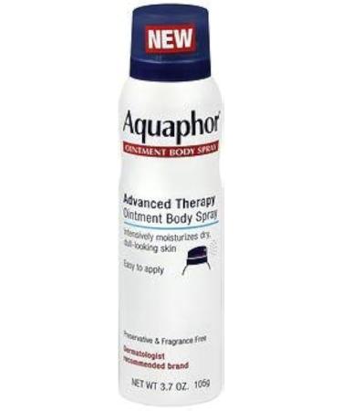 Aquaphor Advanced Therapy Ointment Body Spray - 3.7 oz Pack of 4