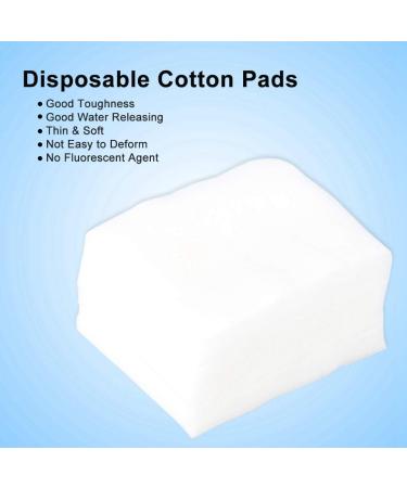 1000Pcs Disposable Cotton Pads for Makeup Removal & Nail Polish Wipes | Soft Absorbent Cotton Wipes for Face & Sun Repair Ideal for Easy Cleaning - Buy Online on GoSupps.com