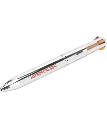Eyebrow Contour Pen 0.4g Longlasting Portable Concealer 4 in 1 Eyebrow Contour 4 Colors for Eye Makeup (2# Medium) - Buy Online on GoSupps.com