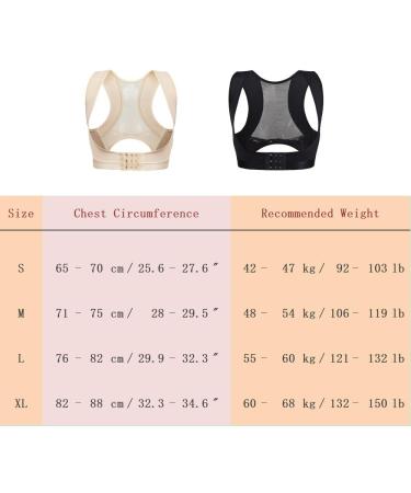 Posture Corrector for Women - Invisible Adjustable Shoulder & Back Brace - Comfortable & Breathable Support Fits Discreetly Under Clothing (Col X-Large Black - Buy Online on GoSupps.com