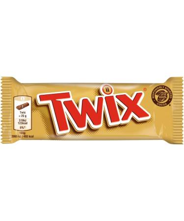  Twix TWIX Chocolate Bars (32 x 50 g) - Delicious Caramel Crunchy Cookie and Milk Chocolate Delight - Snack on the go! - Buy Online on GoSupps.com