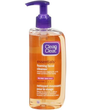 Clean & Clear morning burst/night relaxing day/night cleanser 2 pack & Essentials Foaming Facial Cleanser 235ml Day & Night Cleanser + Cleanser - Buy Online on GoSupps.com
