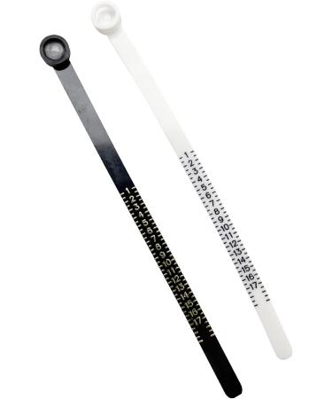 2-Pack Elfstone Ring Sizer: Reusable Finger Size Measuring Set (USA Rings Size) - Buy Online on GoSupps.com