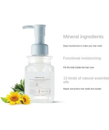 Hair Care Essential Oil Soft And Bright Repairing No-wash Moisturizing Hair Oil Improving Frizz Smoothing Care Hair Oil No-wash Smooth 100ml - Buy Online on GoSupps.com