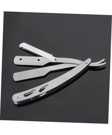 Alipis Vintage Razor Set for Men | 4-Piece Stainless Steel Razor Holder | Old-Fashioned Hairdressing Tool - Buy Online on GoSupps.com