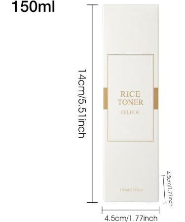 Komsoup Moisturizing Face Toner Rice Toner Vegan Moisturizing Rice Toner Beauty Toners Moisturizing Beauty Lotion Natural Moisturizer Rice Extracts-150 L - Buy Online on GoSupps.com