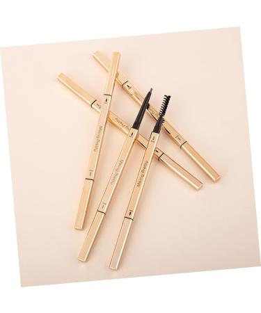 SKISUNO Medium Brown Eyebrow Pencil 5pcs Double Ended Eyebrow Pencil Miss Miniature Eyebrow Line Eyebrow Pencil Light Brown - Buy Online on GoSupps.com