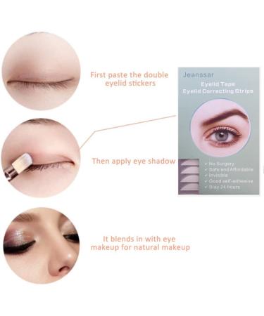 Shop Eyelid Lifter Strips - 6MM Double Eyelid Tape for Instant Eye Lift | Perfect for Hooded & Droopy Lids | 24-Hour Hold - Buy Online on GoSupps.com