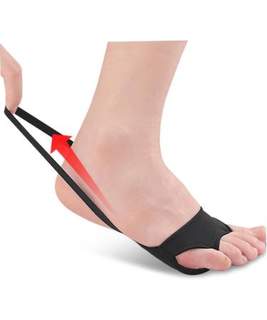 Comfortable High Heel Metatarsal Pads - Breathable Foot Cushions for Women | 1 Pair Black 9.8x7.2cm - Buy Online on GoSupps.com