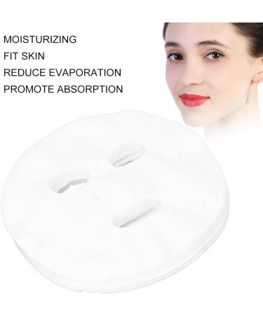 50 Pack Soft Cotton Mask Paper for Beauty Salons | Skin-Friendly & Portable Wet Compress - Buy Online on GoSupps.com