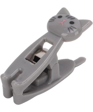 6 Pieces Cat Snack Clips - Anti-Slip Strong Metal Spring Versatile for Food & Documents (Gray) - Buy Online on GoSupps.com