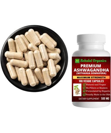 Behalal Organics Ashwagandha Quick Release Capsules - Buy Online on GoSupps.com
