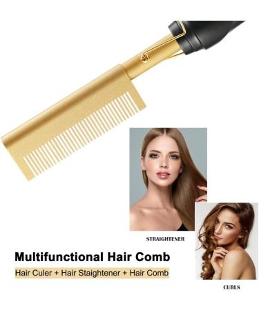 Buy Hot Comb Electric Straight Comb - Hair Curler & Straightener with US Plug | Fast International Shipping - Buy Online on GoSupps.com