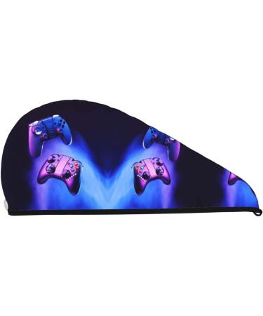 Play Gaming Microfiber Hair Towel - Soft Super Absorbent Quick Dry Wrap for Long Curly & Thick Hair | Coral Velvet for Women - Buy Online on GoSupps.com