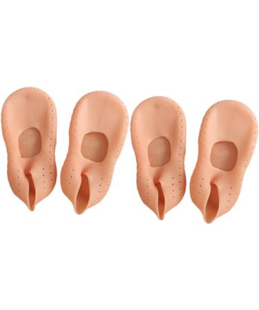 minkissy 6 Pairs Heel Socks for Cracked Heels Heel Protectors for High Heel Shoes Moisturizing Sleeves Foot Softening Socks Silicone Heel Cover Moisturizing Socks Anti Slip Socks Increased - Buy Online on GoSupps.com