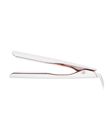 T3 Smooth ID 1 Flat Iron with Touch Interface - Digital Ceramic Flat Iron with Interactive HeatID Technology White/Rose Gold - Buy Online on GoSupps.com