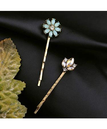 Vintage Elegant Hairpins Set - 7PCS Metal Bobby Pins for Women and Girls | Retro Hair Clips Accessories - Buy Online on GoSupps.com