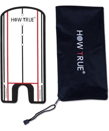 Golf Putting Alignment Mirror with Portable Carry Bag - Practice Cup & Training Hole Included - Buy Online on GoSupps.com