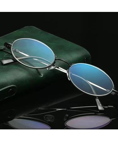 Buli Oval Reading Glasses 1.5 | Blue Light Blocking Semi-Glasses for Men & Women | International Shipping - Buy Online on GoSupps.com