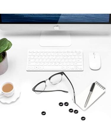 Jezomony Silicone Glasses Ironing Tips | Premium Anti-Slip Round Glasses Holder - 15 Pairs in 3 Colors for Sports Sunglasses & Reading Glasses - Buy Online on GoSupps.com