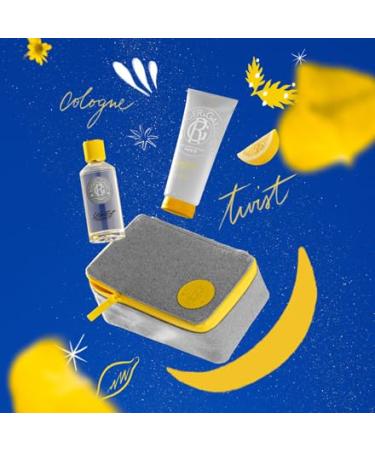 ROGER & GALLET | Cologne Twist Gift Set | 3.3 fl oz Eau de Cologne | 6.6 oz Bath Shower Gel | Limited Edition Cologne Twist Gift kit - Buy Online on GoSupps.com