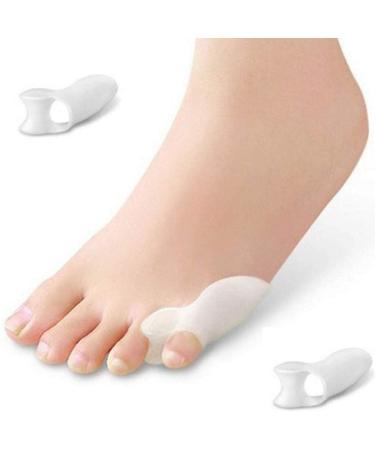 Pedimend Tailor Hallux Valgus corrector silicone gel for bale protection with toe spreader to support the vault of the foot with flat feet pillows against chicken eyes Schwielen blow 5 pairs