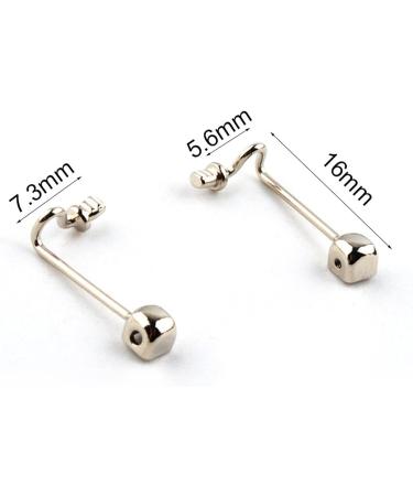 SBTRKT 100pcs Eyeglass Nose Pad - Metal Rimless Optical Frame Nose Bridge Accessories for Comfortable Eyewear | International Shipping Available - Buy Online on GoSupps.com