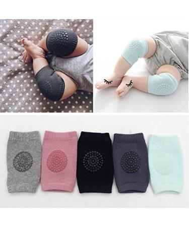 Baby Knee Pads - Safety Protector for Crawling Infants | Light Grey (0-3 Years) - Buy Online on GoSupps.com