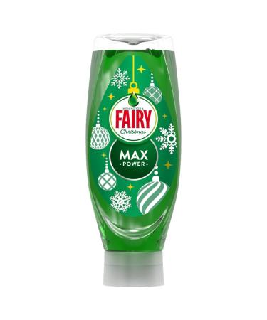 Fairy Max Power Washing Up Liquid Original With 4X Less Scrubbing 640ml