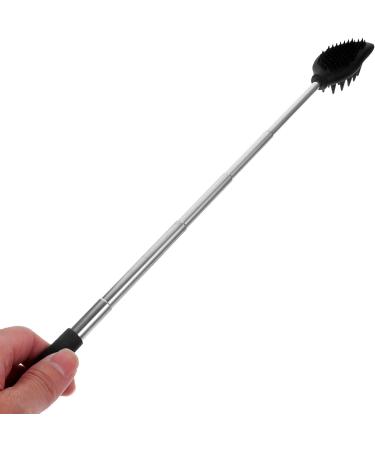 Healvian Telescopic Back Scratcher - Double-Sided Silicone Kaktus Massage Tool with Stainless Steel Rod for Full Body Relief - Buy Online on GoSupps.com