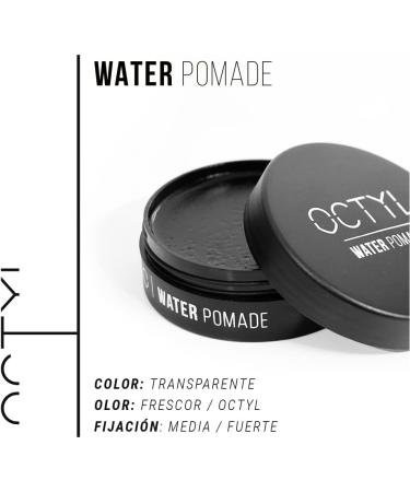 OCTYL Water Pomade - Based Hair Pomade | Professional Grade Shine & Hold | Easy Application for All Hair Types | Transparent 80 grm - Buy Online on GoSupps.com