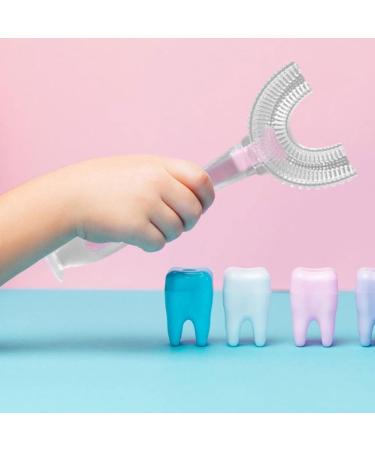 SUICRA U-Shaped Toothbrush - Extra Soft Manual Training Toothbrush for Complete Oral Care - 360 Round Design - Buy Online on GoSupps.com