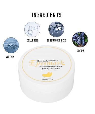 60pcs Hyaluronic Acid Eye Pads & Collagen Masks - Anti-Aging Eye Care for Refreshing & Hydrating Under Eyes - Buy Online on GoSupps.com