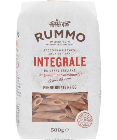 Rummo Wholemeal Pasta Trial Pack 4 Striped Pens + 4 Italian Fusilli Pasta (8 x 500 g) - Buy Online on GoSupps.com