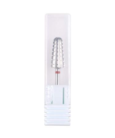 PANA Nail Carbide Volcano Bit - 3X Coarse Silver - Dual Rotating Design for Left and Right Handed Use - Fast Acrylic and Hard Gel Removal - 3/32 Shank - Manicure Nail Art Drill Machine - Buy Online on GoSupps.com