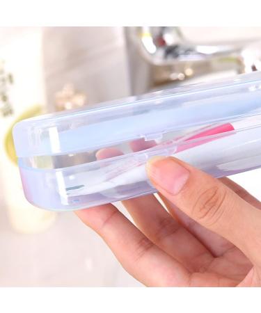 Ckuakiwu 2pcs Breathable Toothbrush Cases - Portable Travel Storage Box & Toothpaste Holder - Buy Online on GoSupps.com