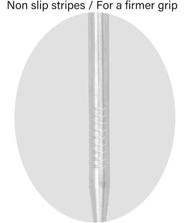 Qukaim Separator Eyelash Lift Tool Stainless Steel Eyebrow Eyelash Lifting Tool for Perming and Combing Silver - Buy Online on GoSupps.com