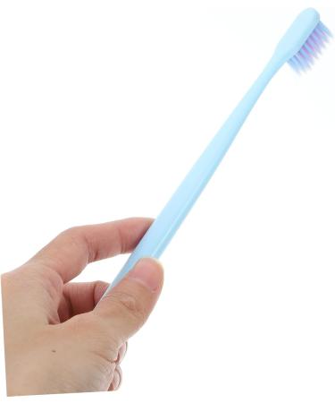 Buy Solustre 10 Soft Ergonomic Toothbrushes with Dental Floss | Collapsible Travel & Daily Use | International Shipping Available - Buy Online on GoSupps.com