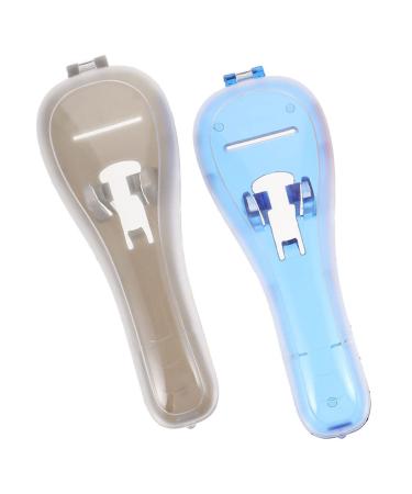 Frcolor 4 pieces of razor storage box Storage case for razor holder for bare shaver razor holder body razor for men razor travel travelers