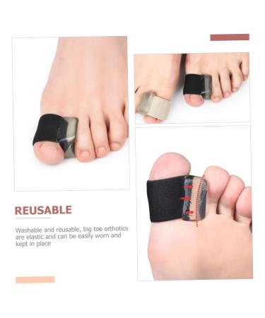 Lurrose 4 Pairs Orthopedic Bunion Separators for Men - Invisible Straightener Stretcher Set - Buy Online on GoSupps.com