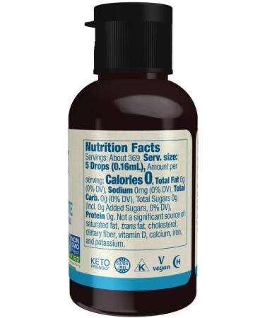 Now Foods Stevia Glycerite Alcohol-Free Liquid 60 ml - Buy Online on GoSupps.com