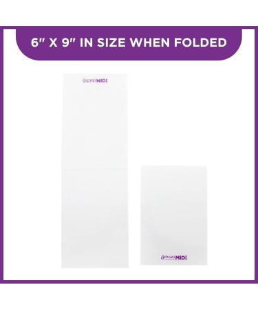Gemini GEMMIDI-Acc-FOLD Midi Manual Die Cutting & Embossing Machine-Plastic Folder-2 Pack 6 x 9 Clear Single - Buy Online on GoSupps.com