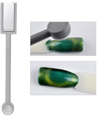 3D Magnet Stick Nail Art Tool Cat Eye Gel Plate Manicure Nails Double Head Polish DIY for Women Beauty Nail Art Manicure Tool - Buy Online on GoSupps.com